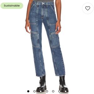 Agolde Cooper Cargo Jeans Size